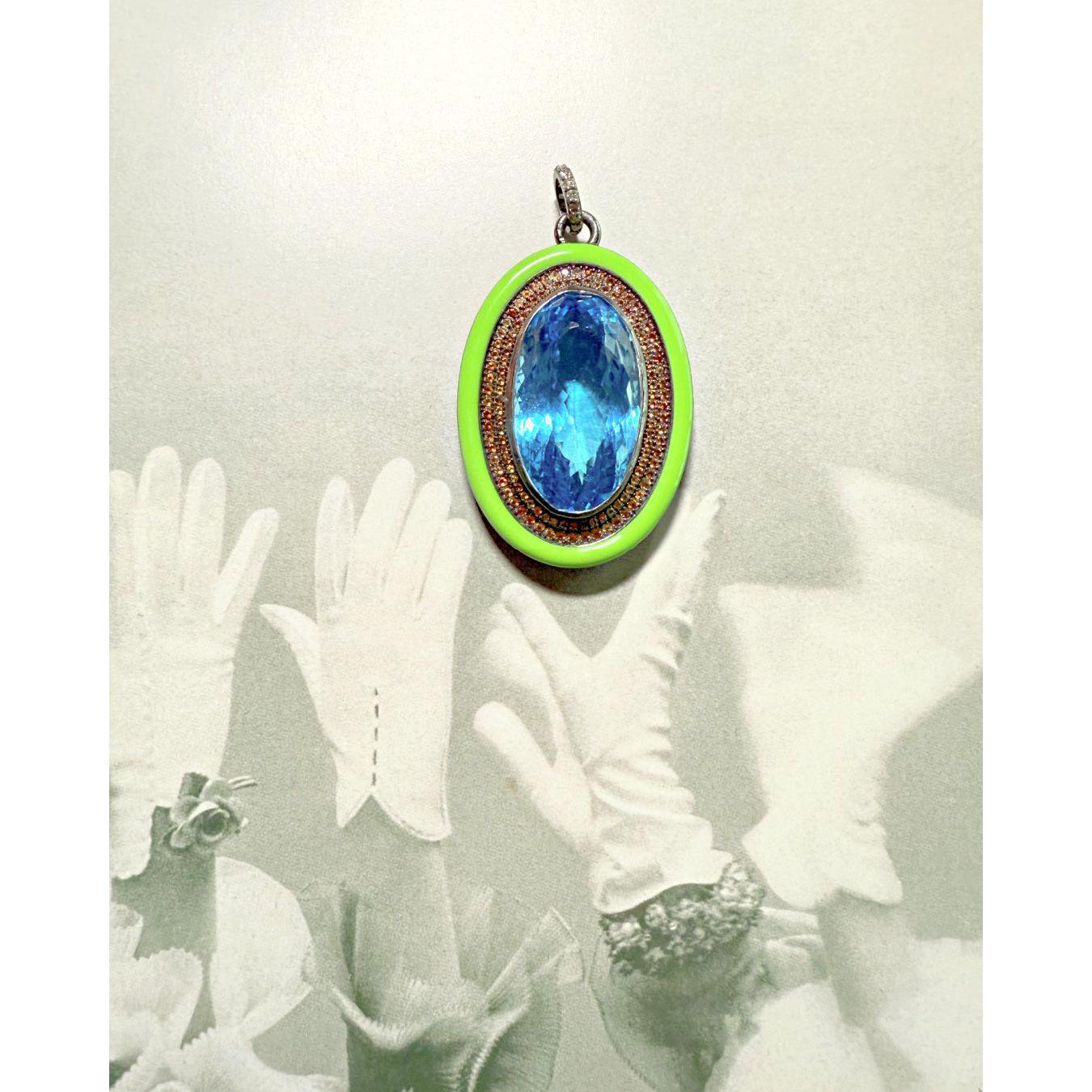 A LITTLE LIME PENDANT