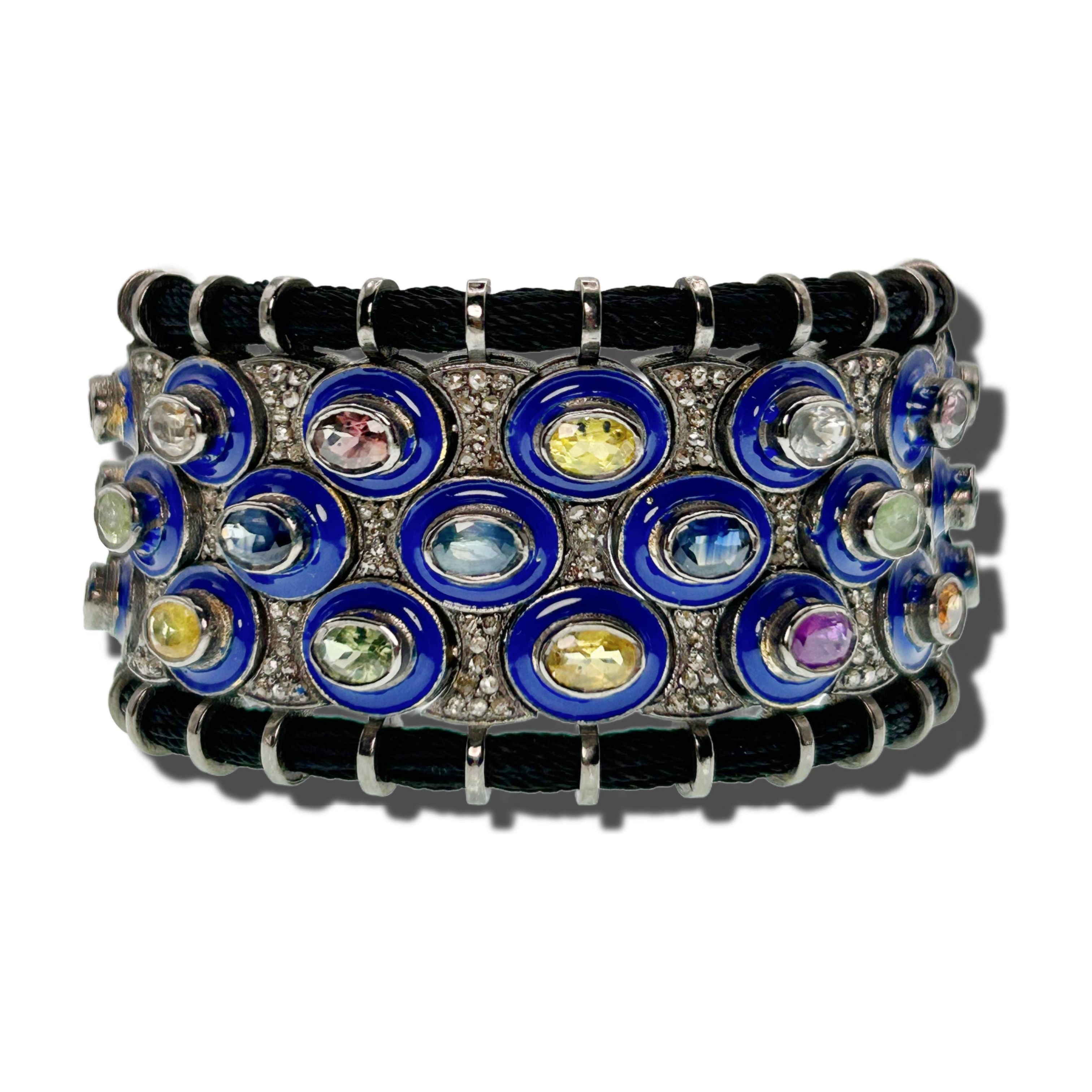 ALL EYES CORD BRACELET