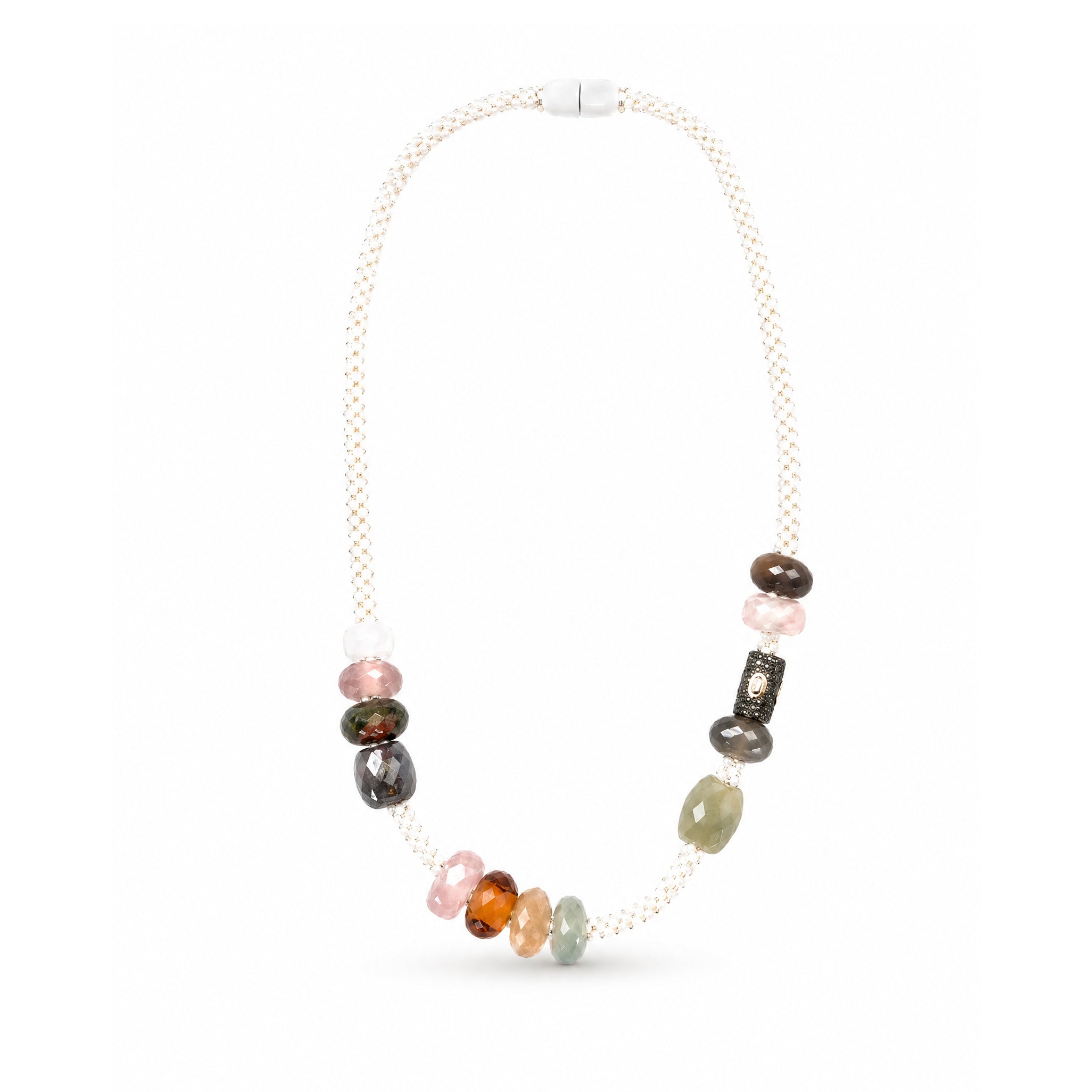 GEMSTONE BEADED NECKLACE
