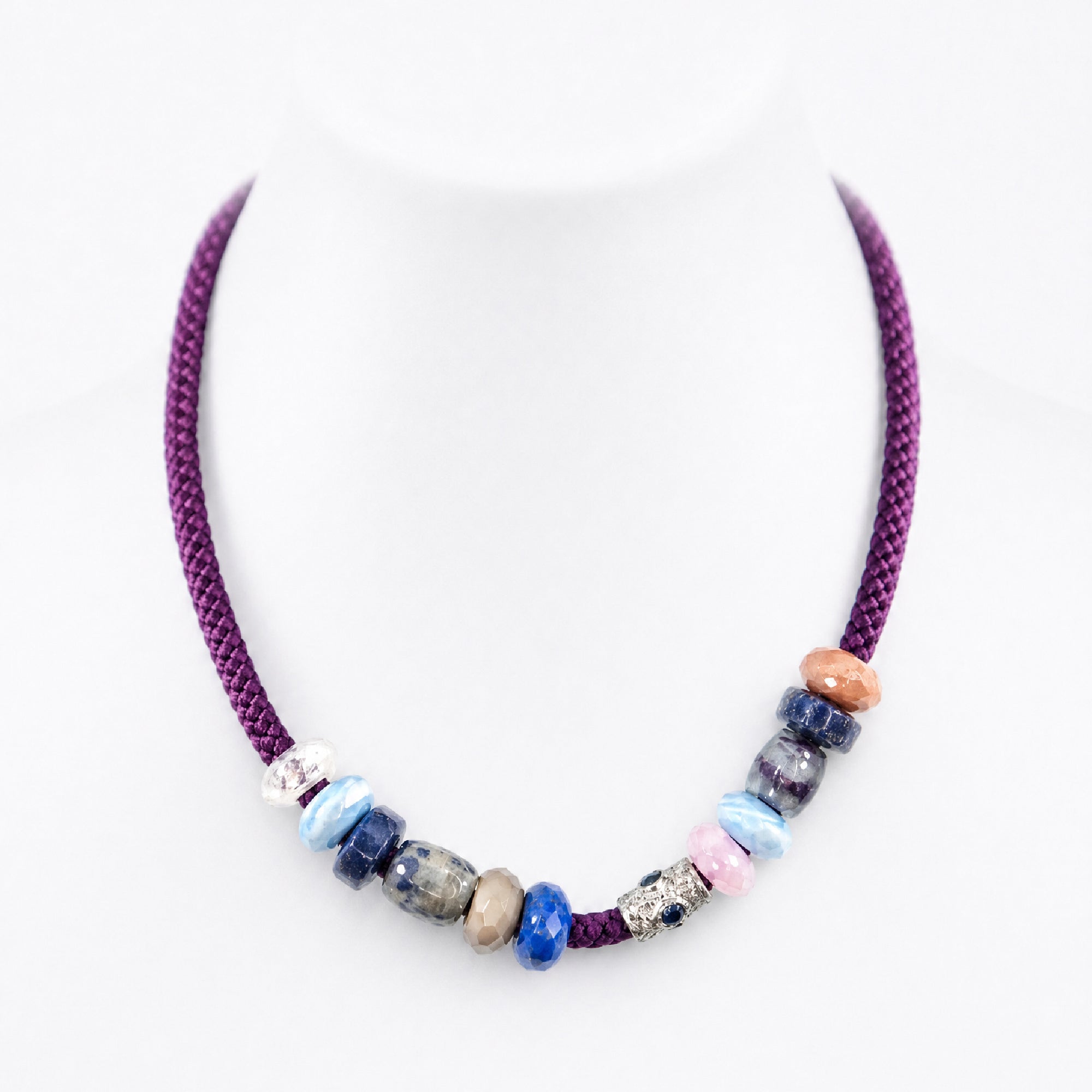 GEMSTONE BEADED NECKLACE