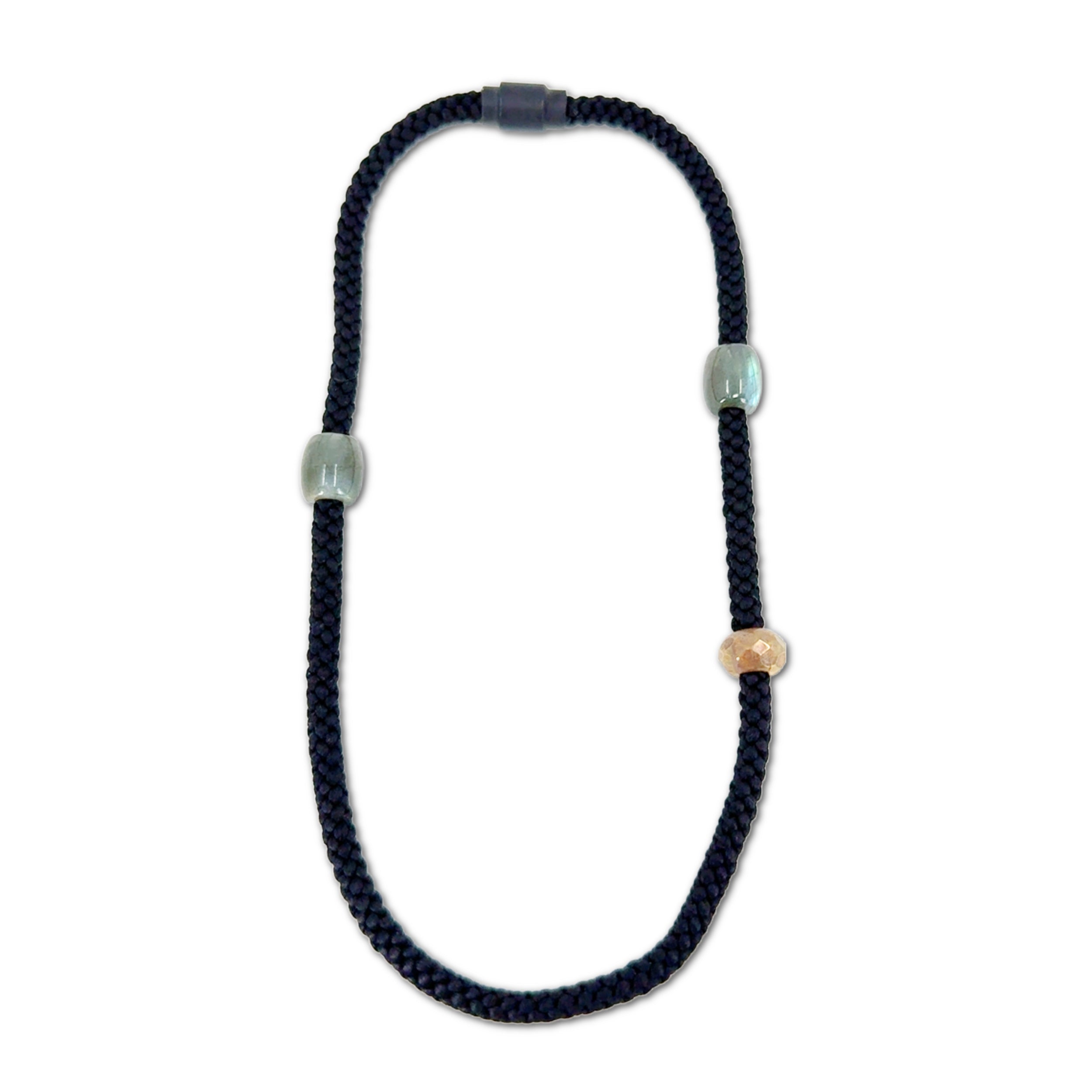 BEADED SILK PENDANT CORD