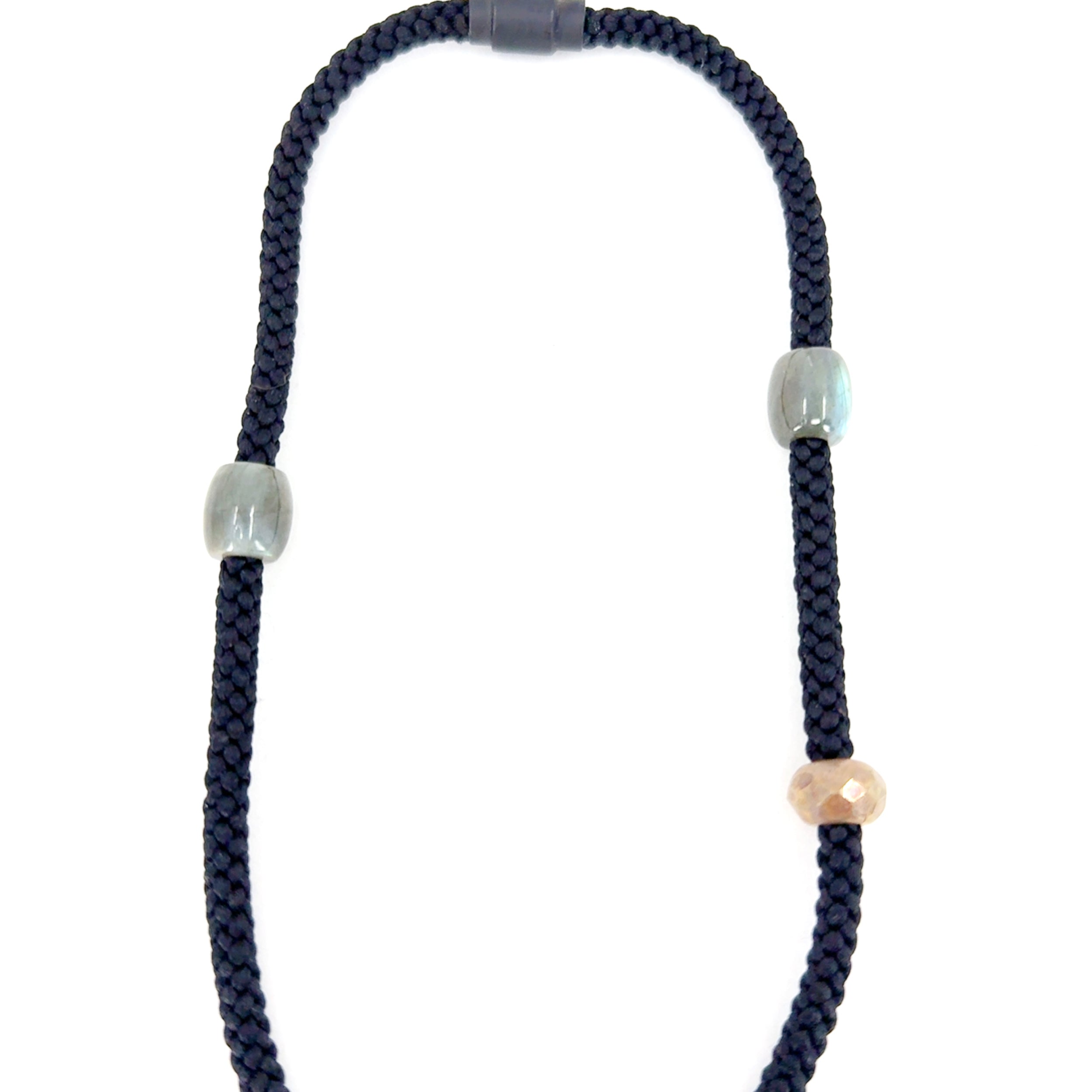 BEADED SILK PENDANT CORD