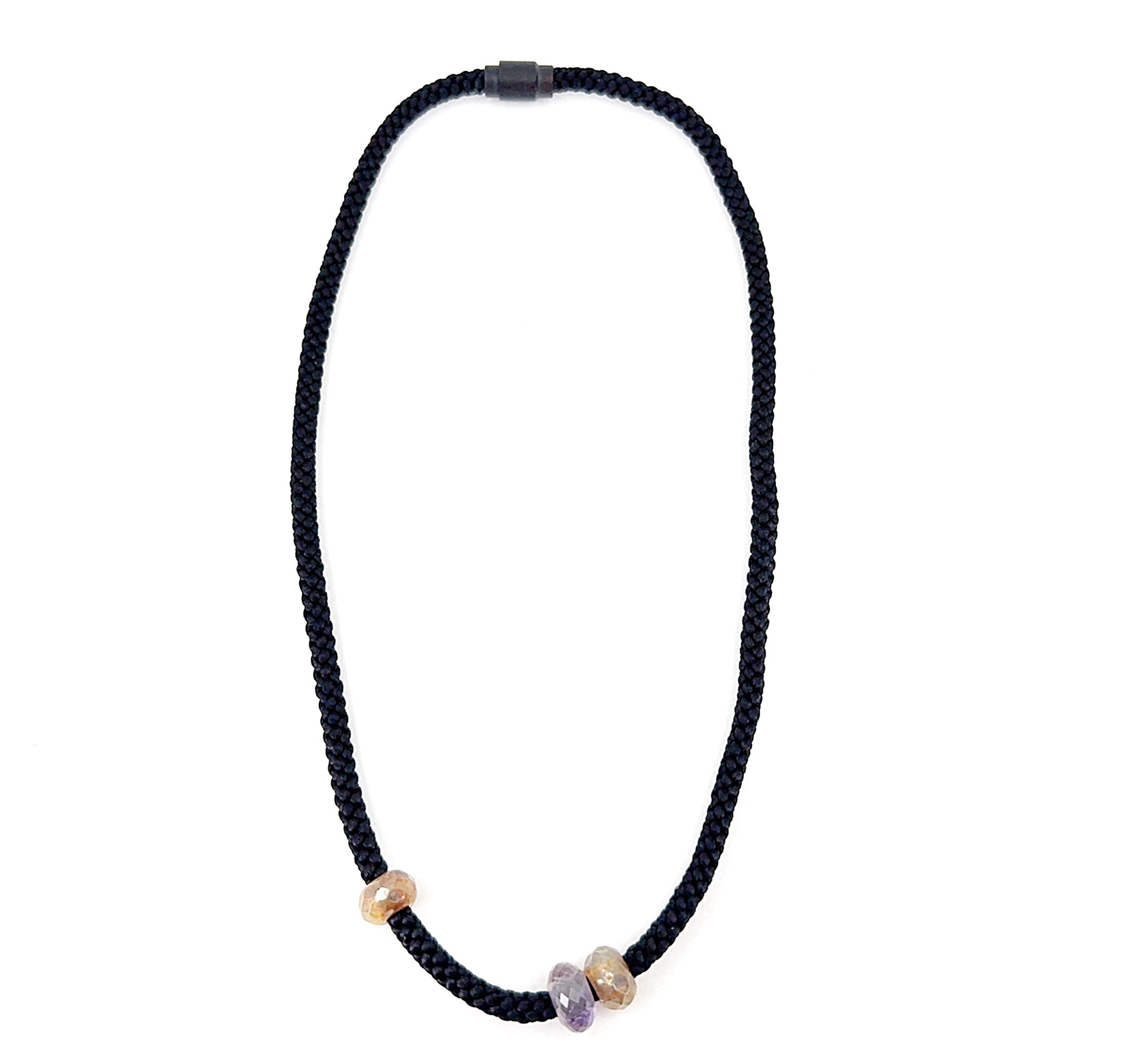 BEADED SILK PENDANT CORD