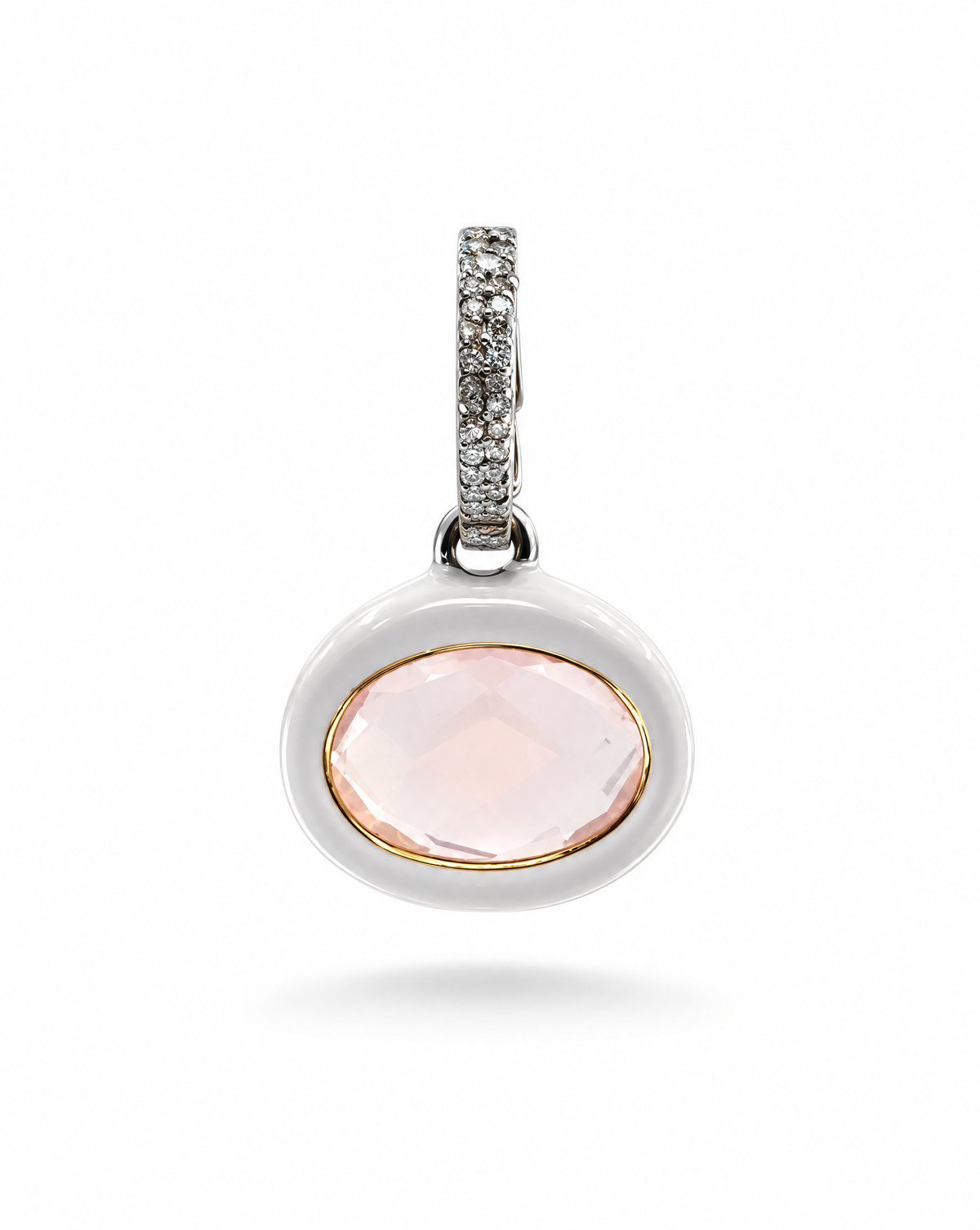 FULL STOP CHARM / ROSE QUARTZ