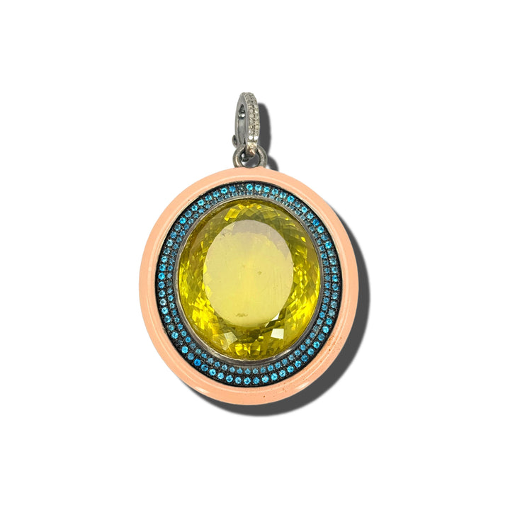 FUZZY NAVEL PENDANT