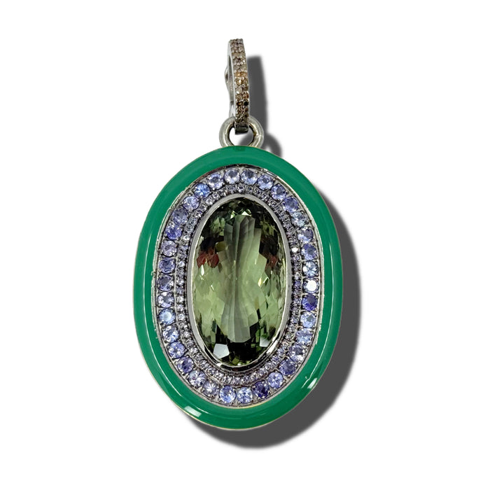 GREEN GRASS PENDANT
