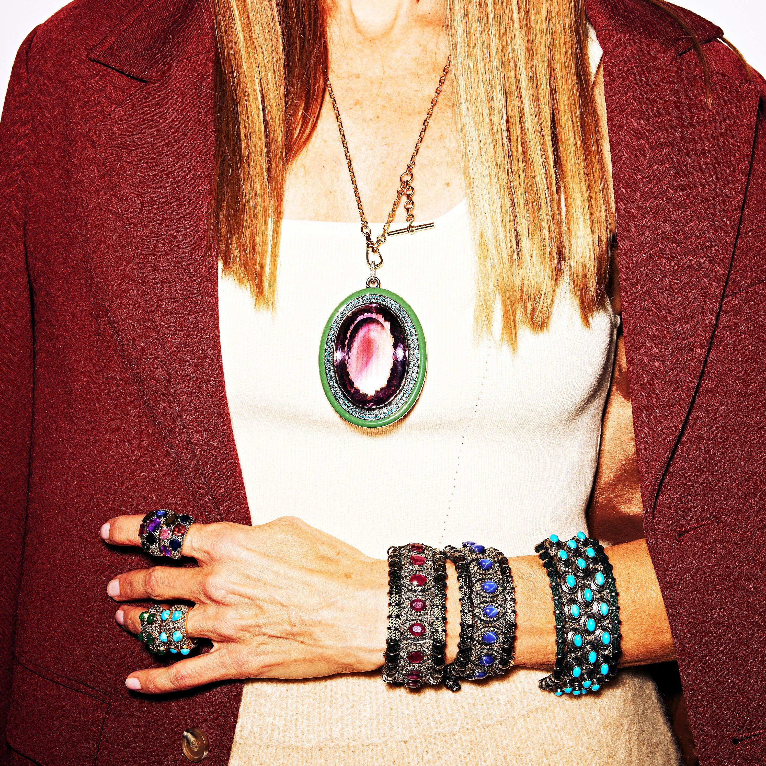 ALL EYES CORD BRACELET