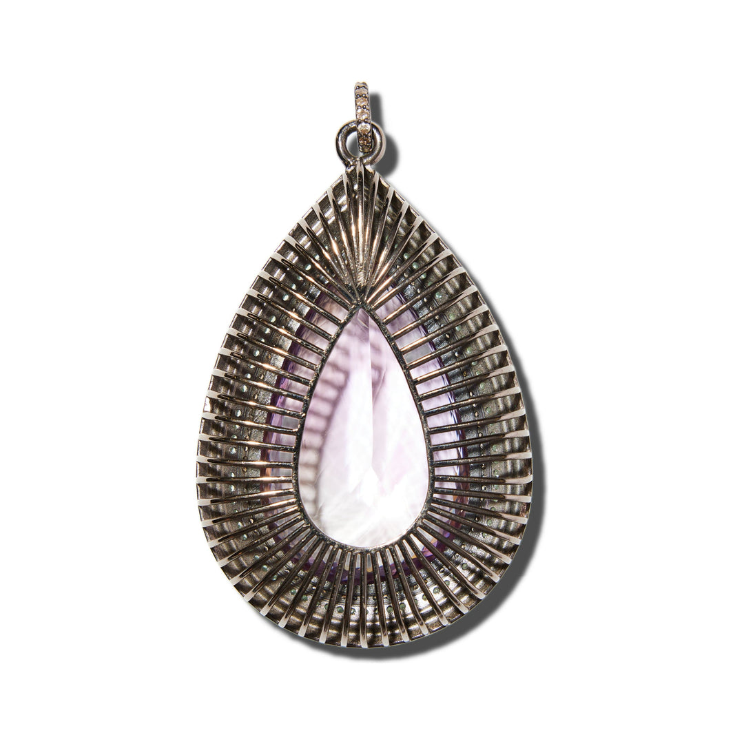 LILAC WINE PENDANT