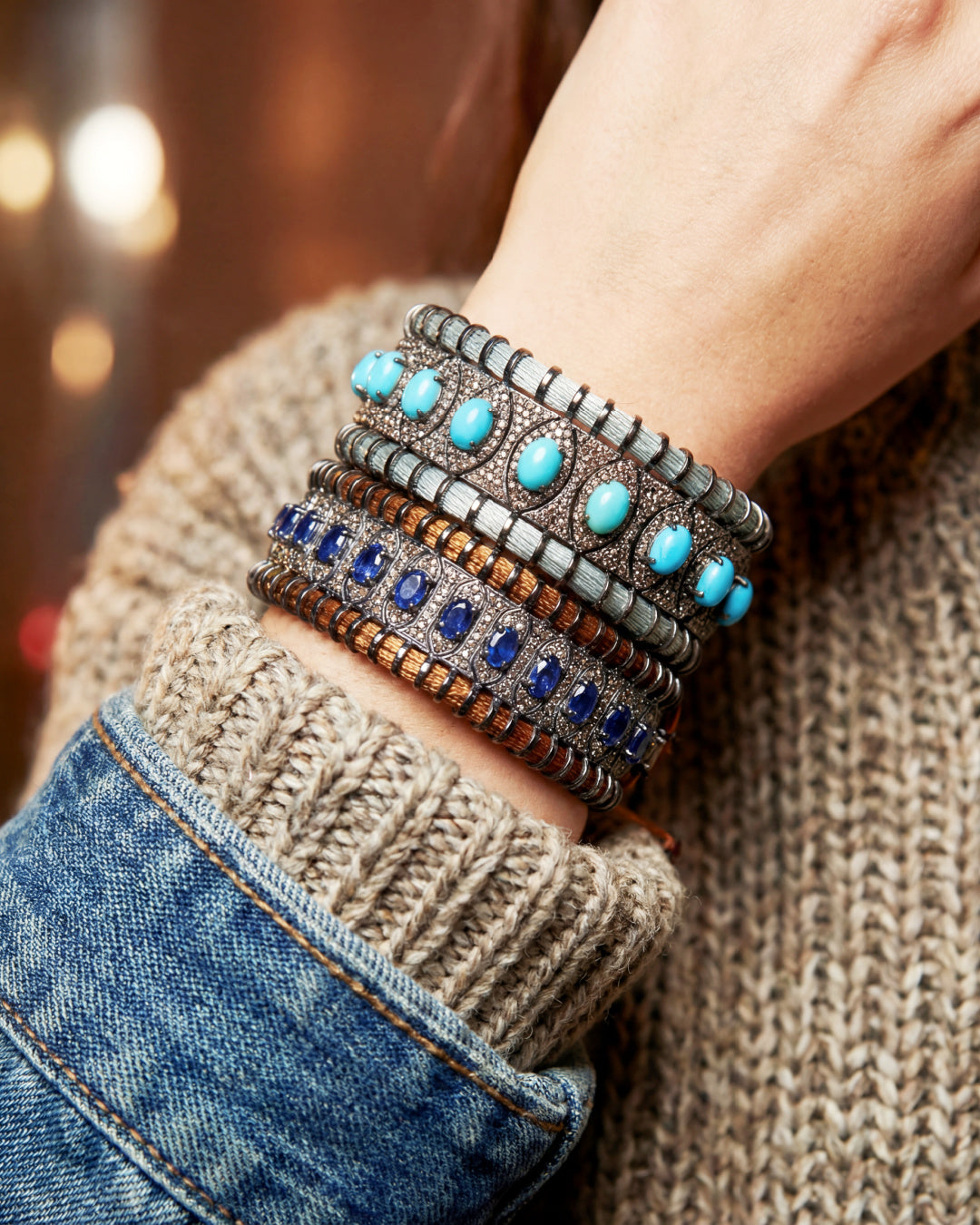 CIRCLES & STARS BRACELET