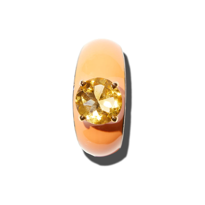 CITRINE POP ROCKS RING