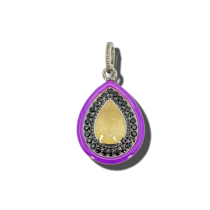 PURPLE MOON PENDANT