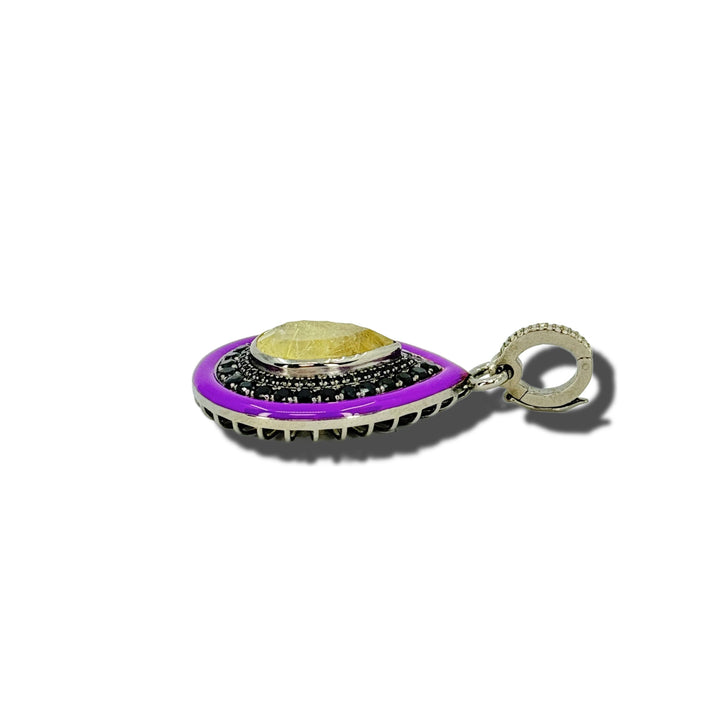 PURPLE MOON PENDANT