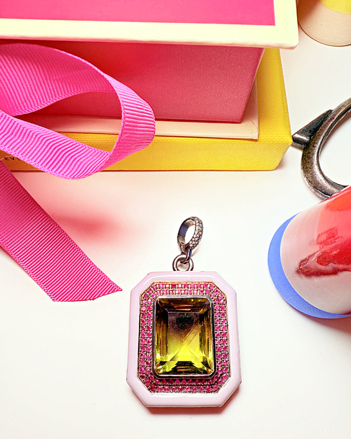 SQUARE DANCE PENDANT
