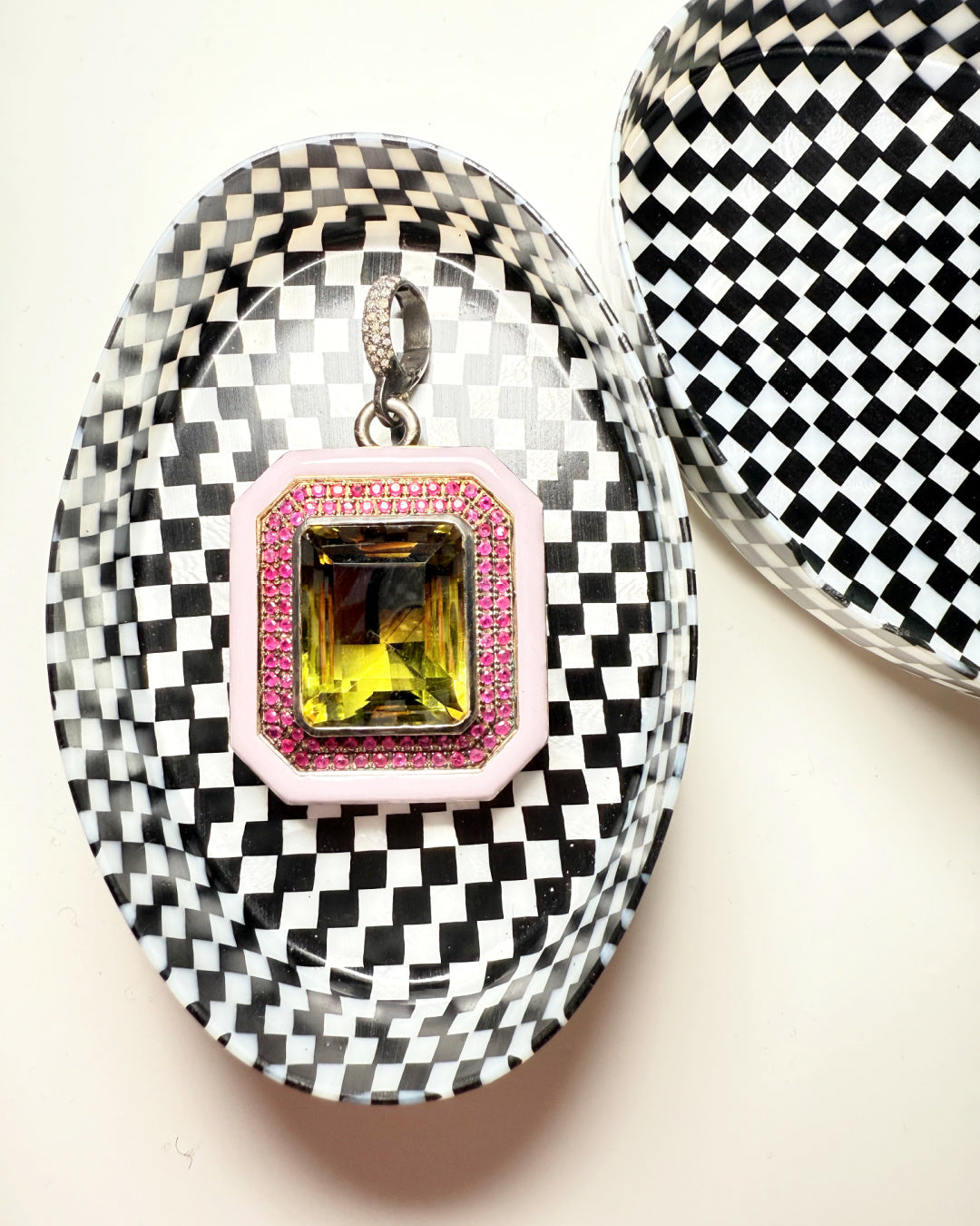 SQUARE DANCE PENDANT