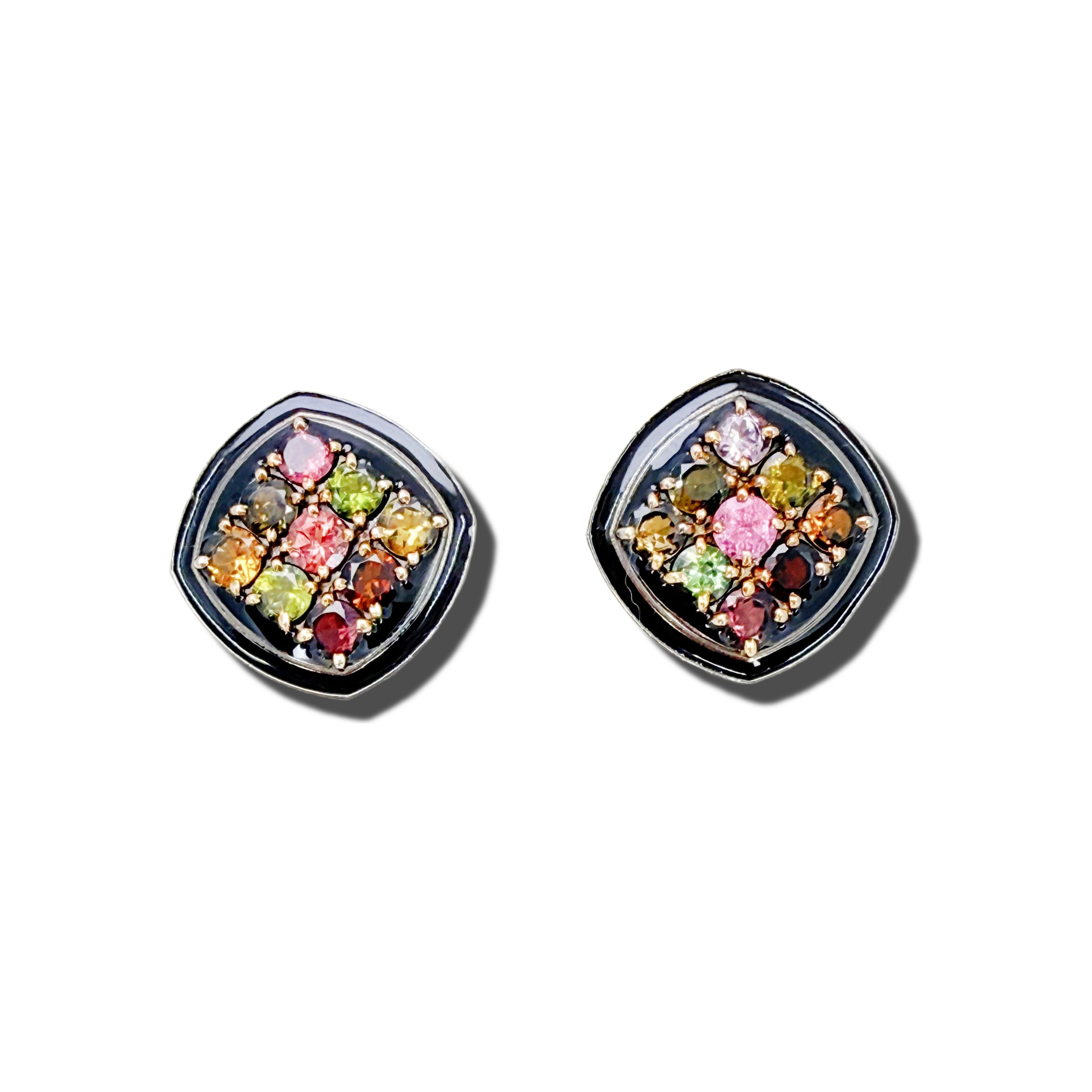 SQUARE PEG EARRINGS