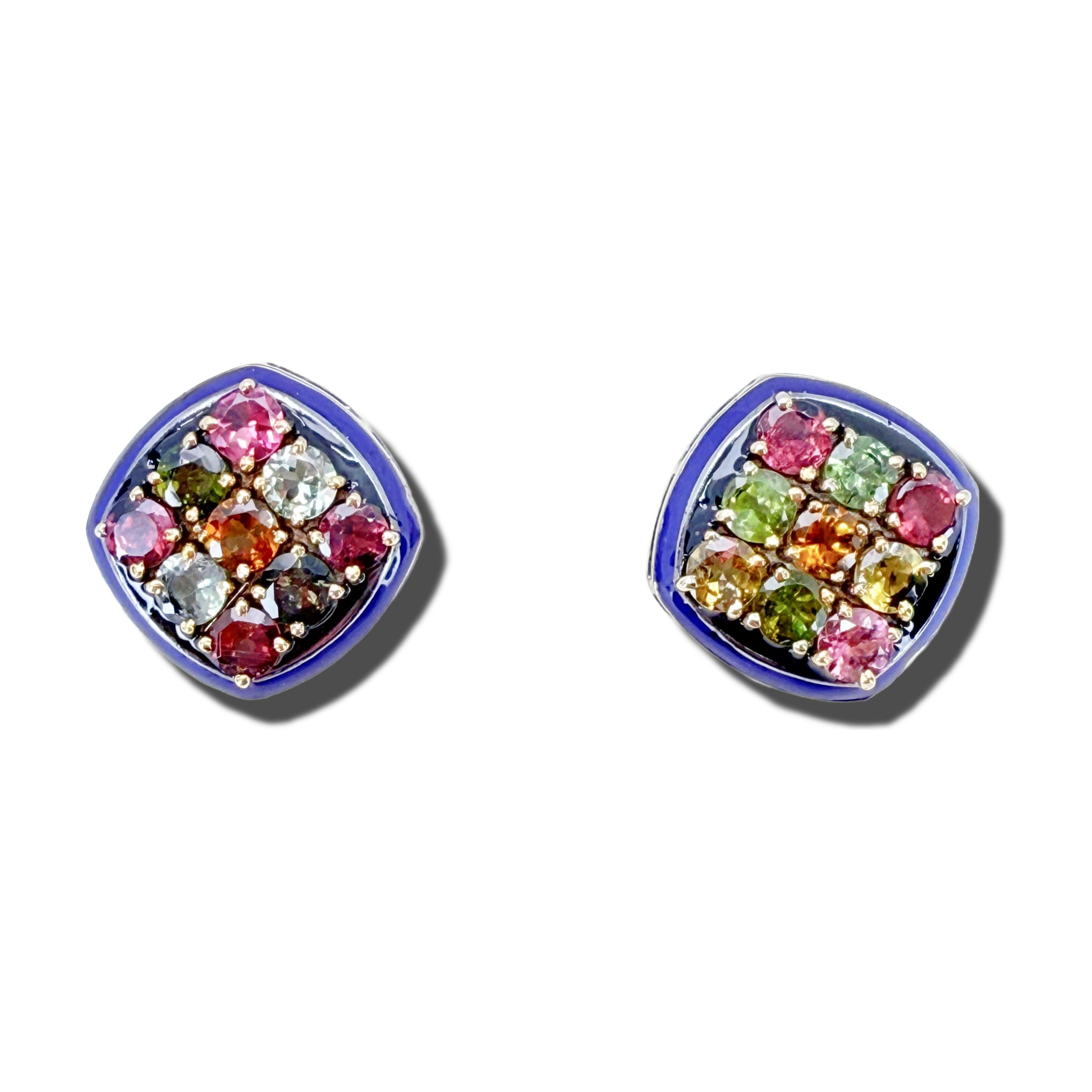 SQUARE PEG EARRINGS