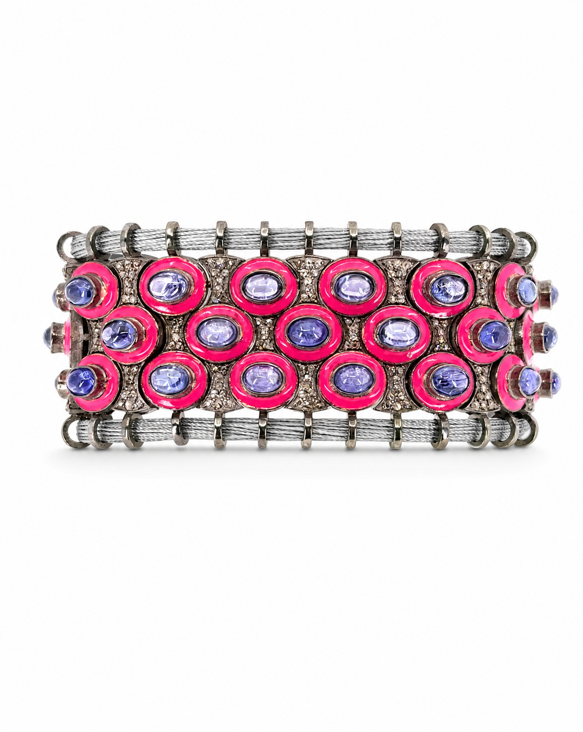 BRIGHT WHITE BACKGROUND FOR ECOMMERCE WITH SUBTLE SHADOW AT BOTTOM @ALL EYES CORD BRACELET